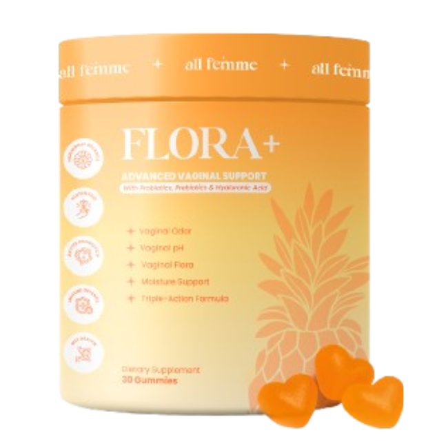 Flora Plus Gummies, Advanced Vaginal Support,  Ph Balance